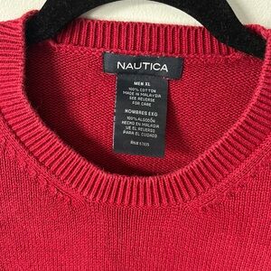 Nautica Red Sweater